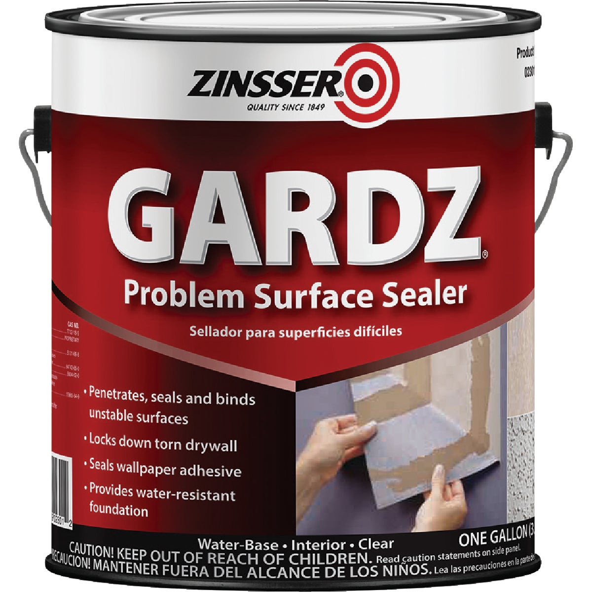 Zinsser Gardz Water-Based Low Odor Drywall Sealer, 1 Gal.
