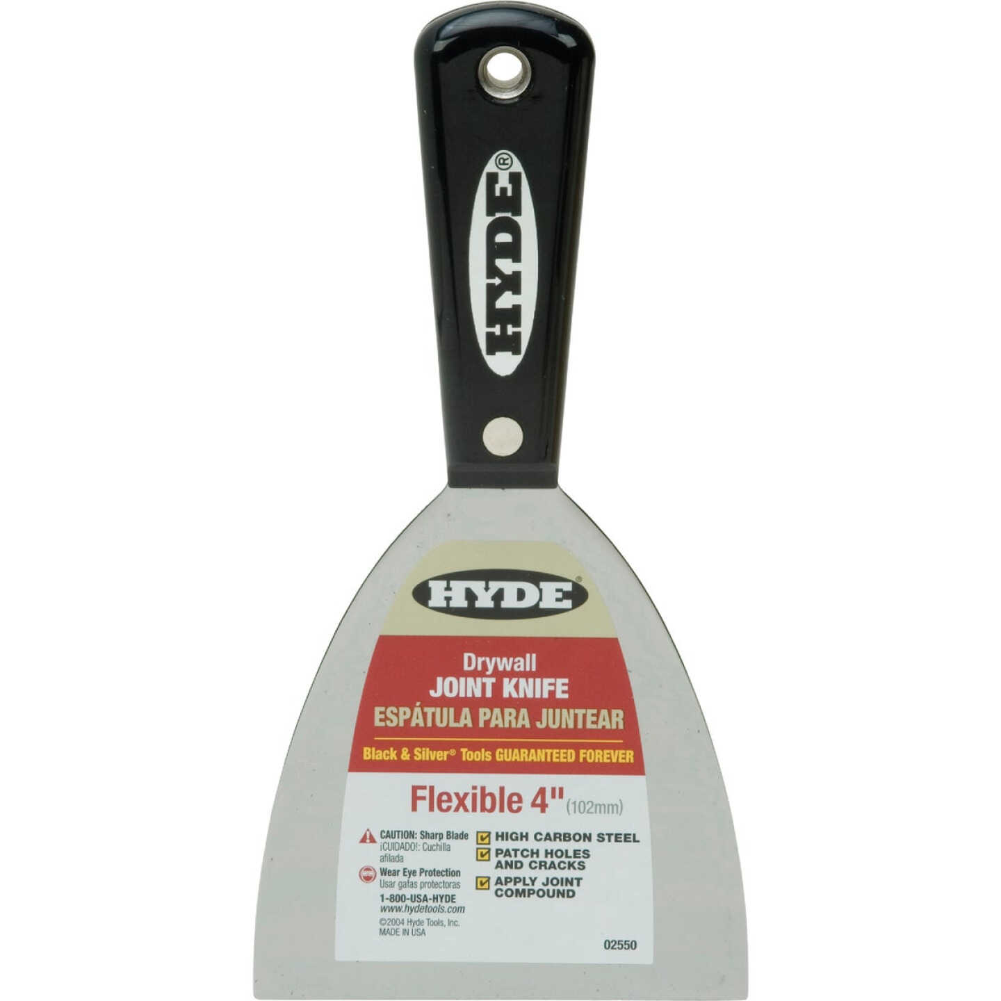 Hyde Black & Silver Professional 4 In. Flexible Joint Knife Image 1