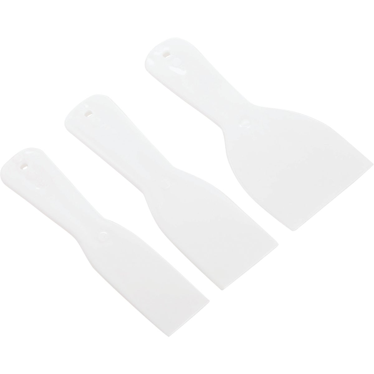 Smart Savers Plastic Disposable Putty Knife Scraper Set, (3-Piece) Image 2