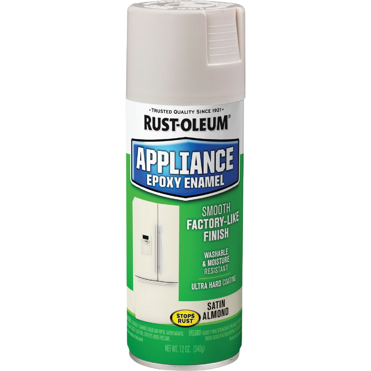 Rust-Oleum Gloss Almond 12 Oz. Appliance Spray Paint Image 7