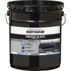 Rust-Oleum 350 5 Gal. Fibered Black Roof Coating Image 1