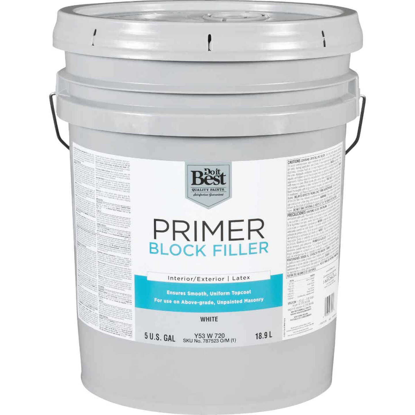 Do it Best Latex Masonry Block Filler, 5 Gal. Image 1