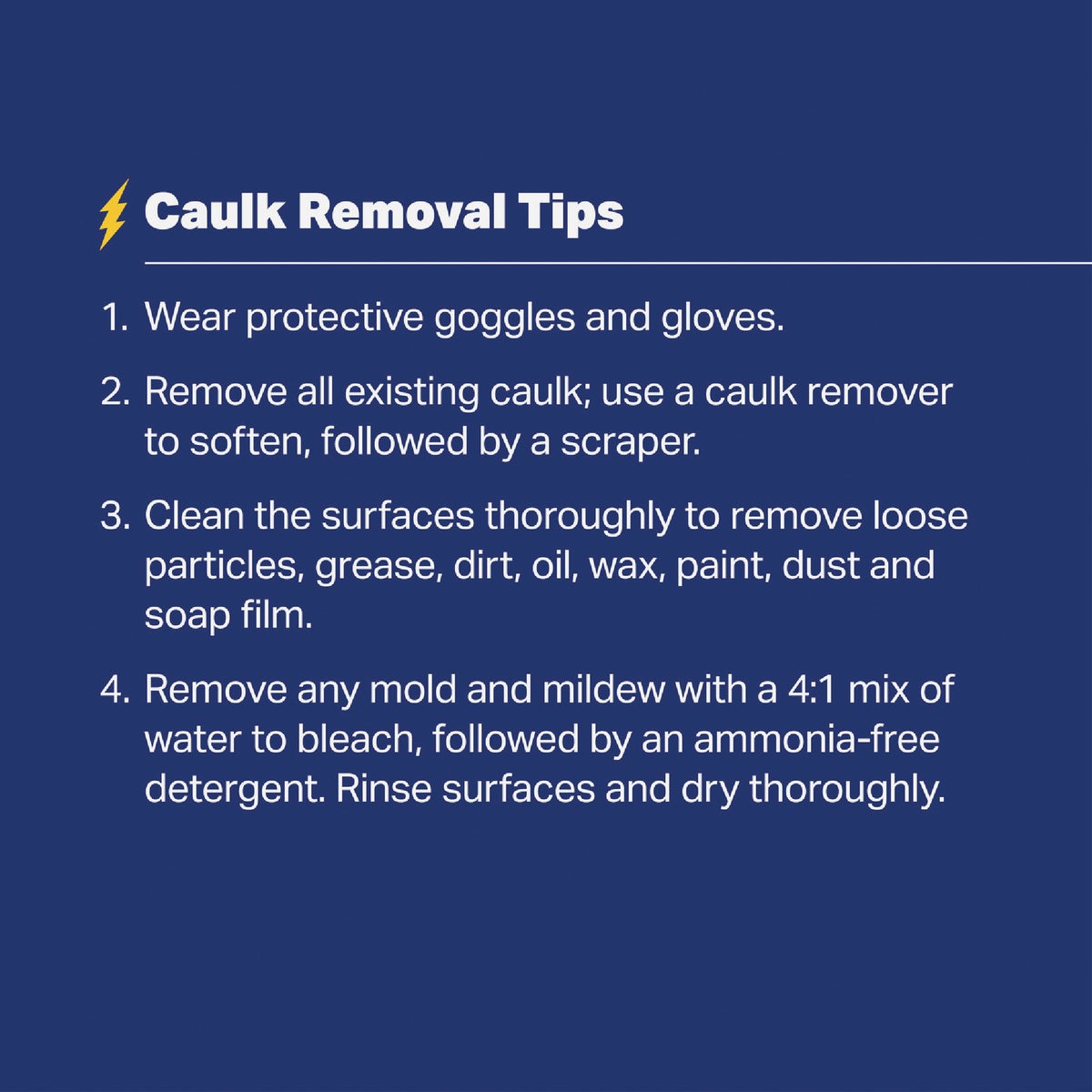 White Lightning Painter's Preferred 10 Oz. White Acrylic Latex Caulk Image 3