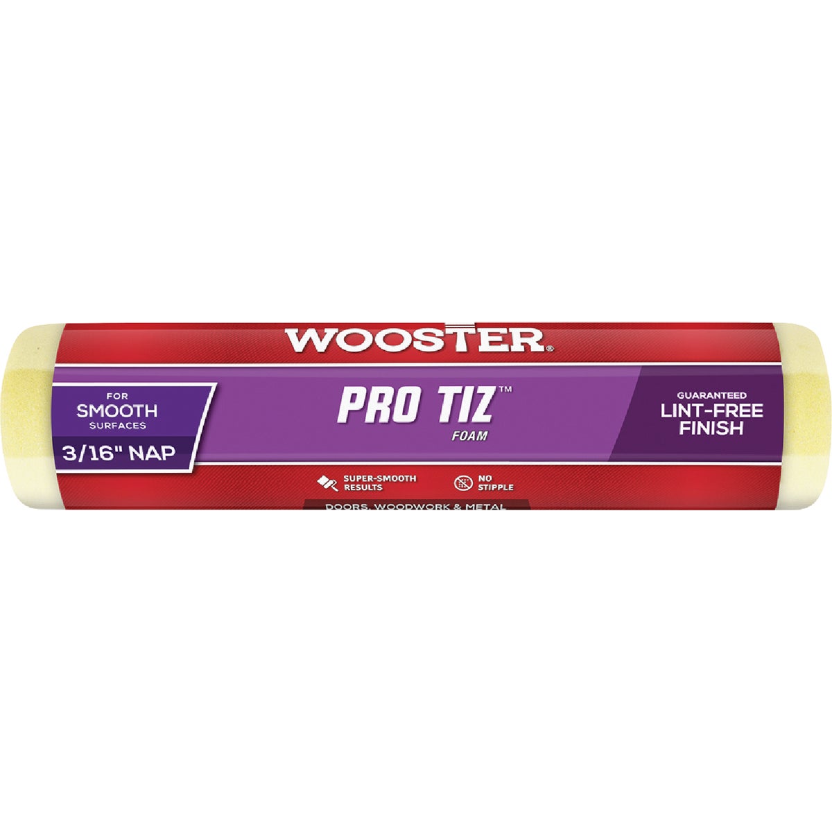 Wooster Pro Tiz 9 In. x 3/16 In. Foam Roller Cover