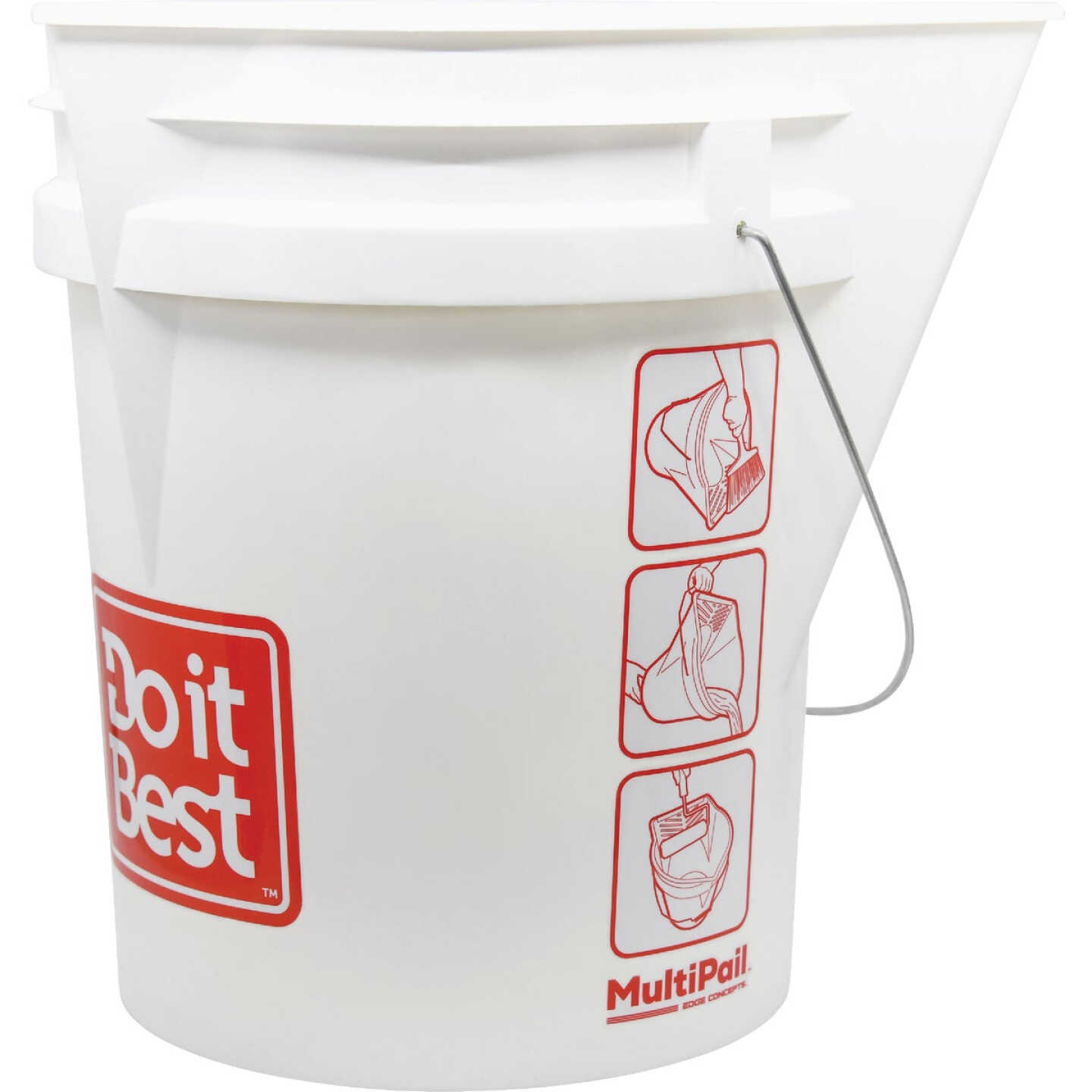 MultiPail 5 Gal. Paint Pail with Spout Image 7