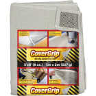 CoverGrip 5 Ft. x 8 Ft. 8 Oz. Non-Slip Safety Drop Cloth Image 1