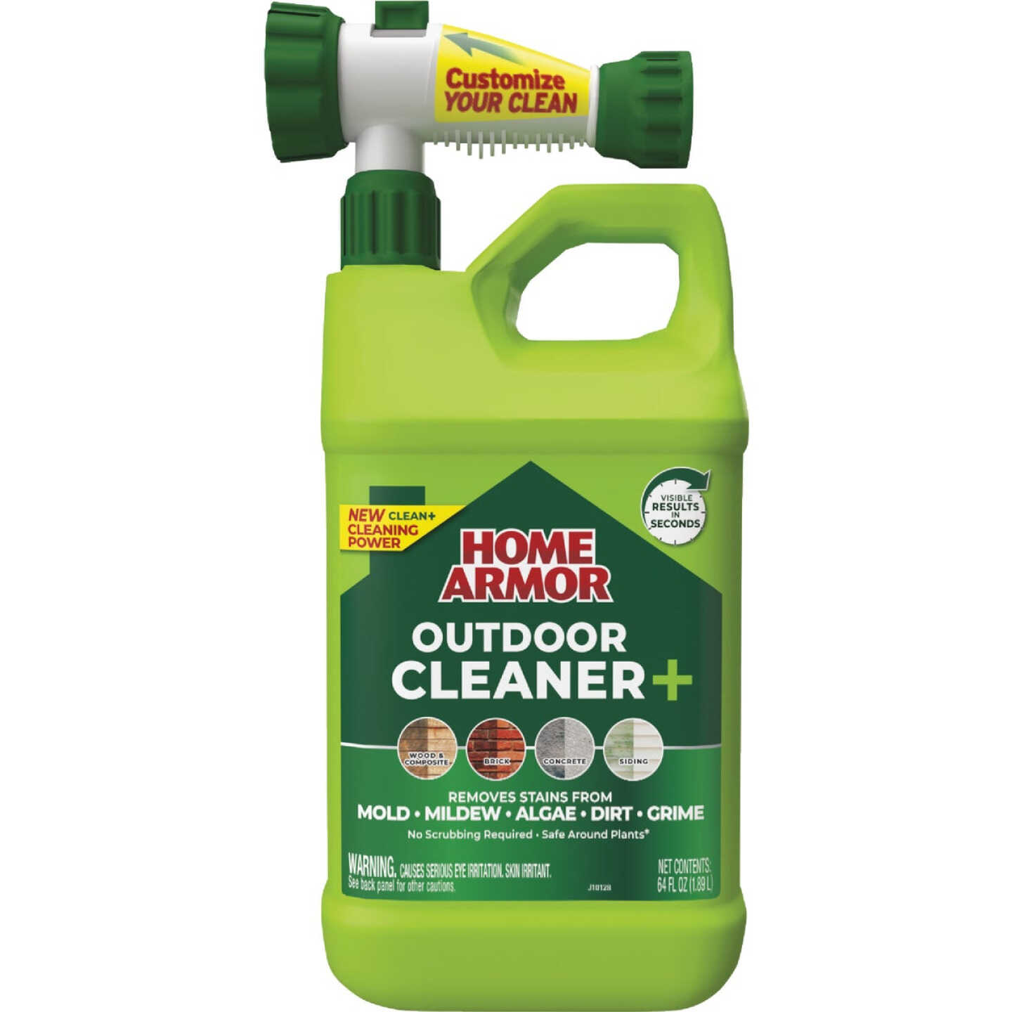 Home Armor Outdoor Cleaner Plus Hose End, 64 Oz. Image 1