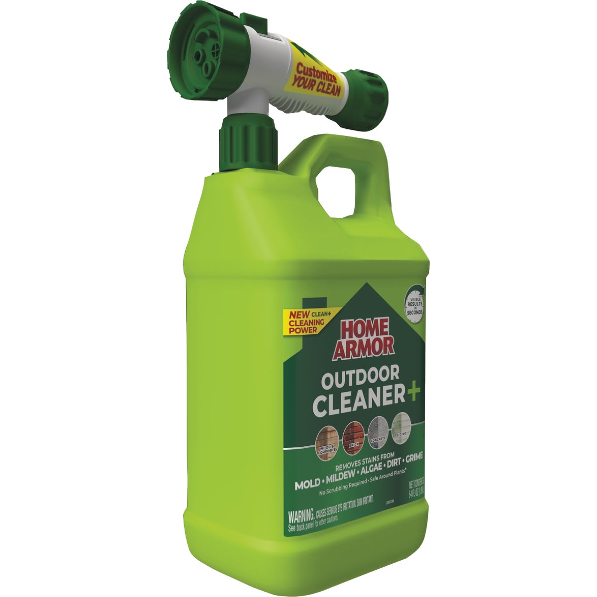 Home Armor Outdoor Cleaner Plus Hose End, 64 Oz. Image 3