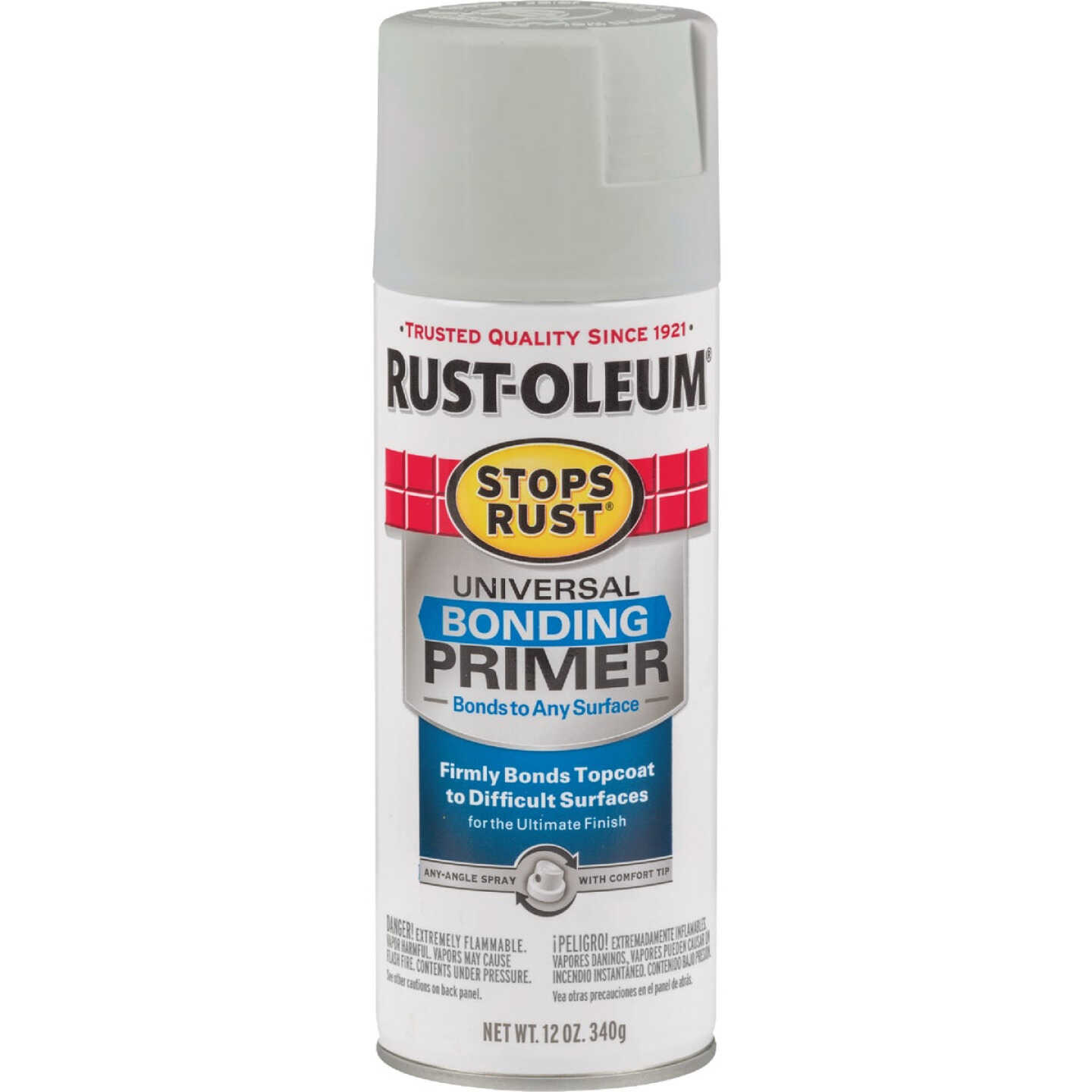 Rust-Oleum Stops Rust 12 Oz. Universal Bonding Primer Spray, Gray Image 5