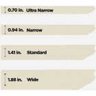 Scotch 1.88 In. x 60.1 Yd. Contractor Grade Masking Tape Image 3