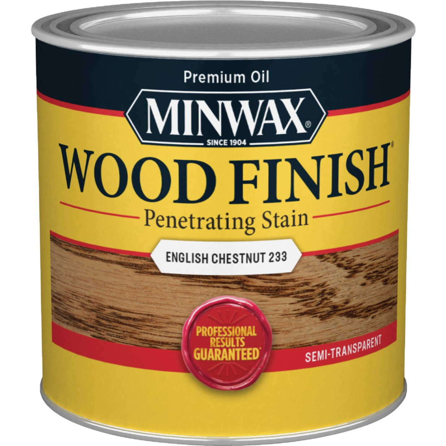 Minwax Wood Finish Penetrating Stain, English Chestnut, 1/2 Pt. Image 7