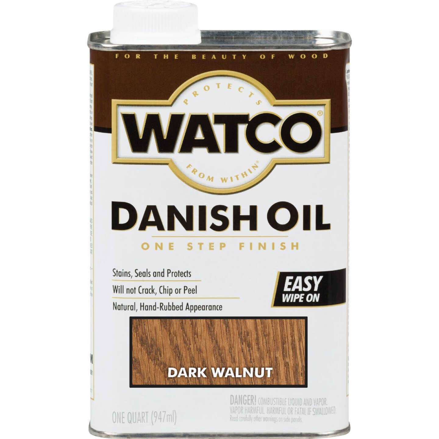 Watco Danish 1 Qt. Dark Walnut Finish Image 7