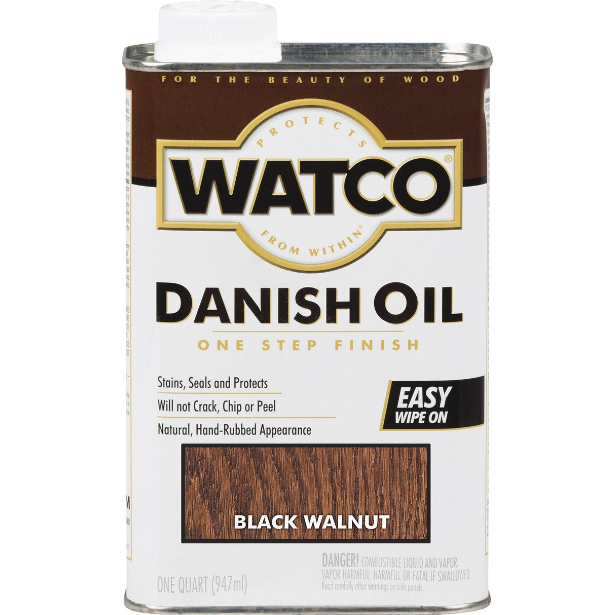 Watco Danish 1 Qt. Black Walnut Oil Finish Image 2