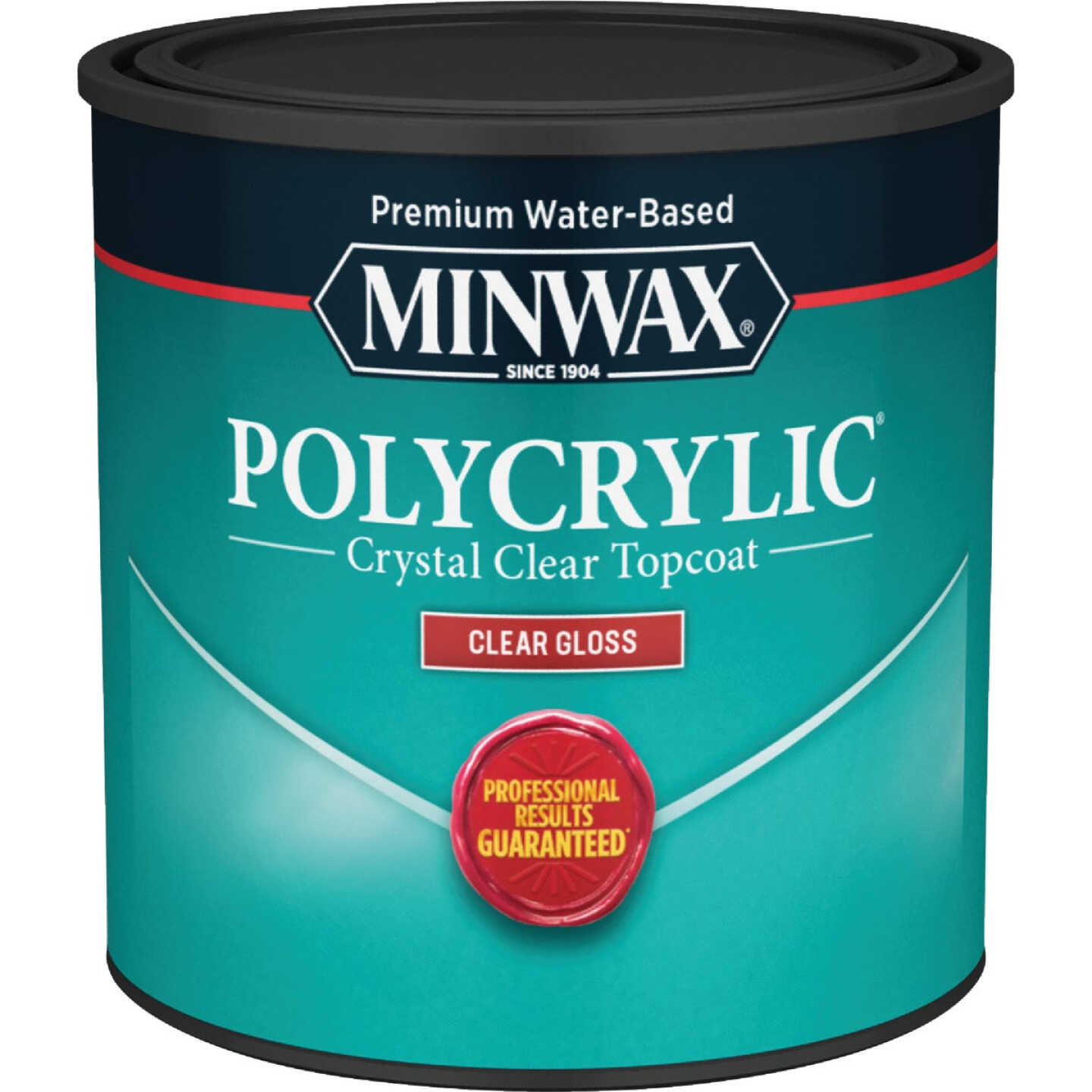 Minwax Polycrylic 1/2 Pt. Gloss Water Based Protective Finish Image 1