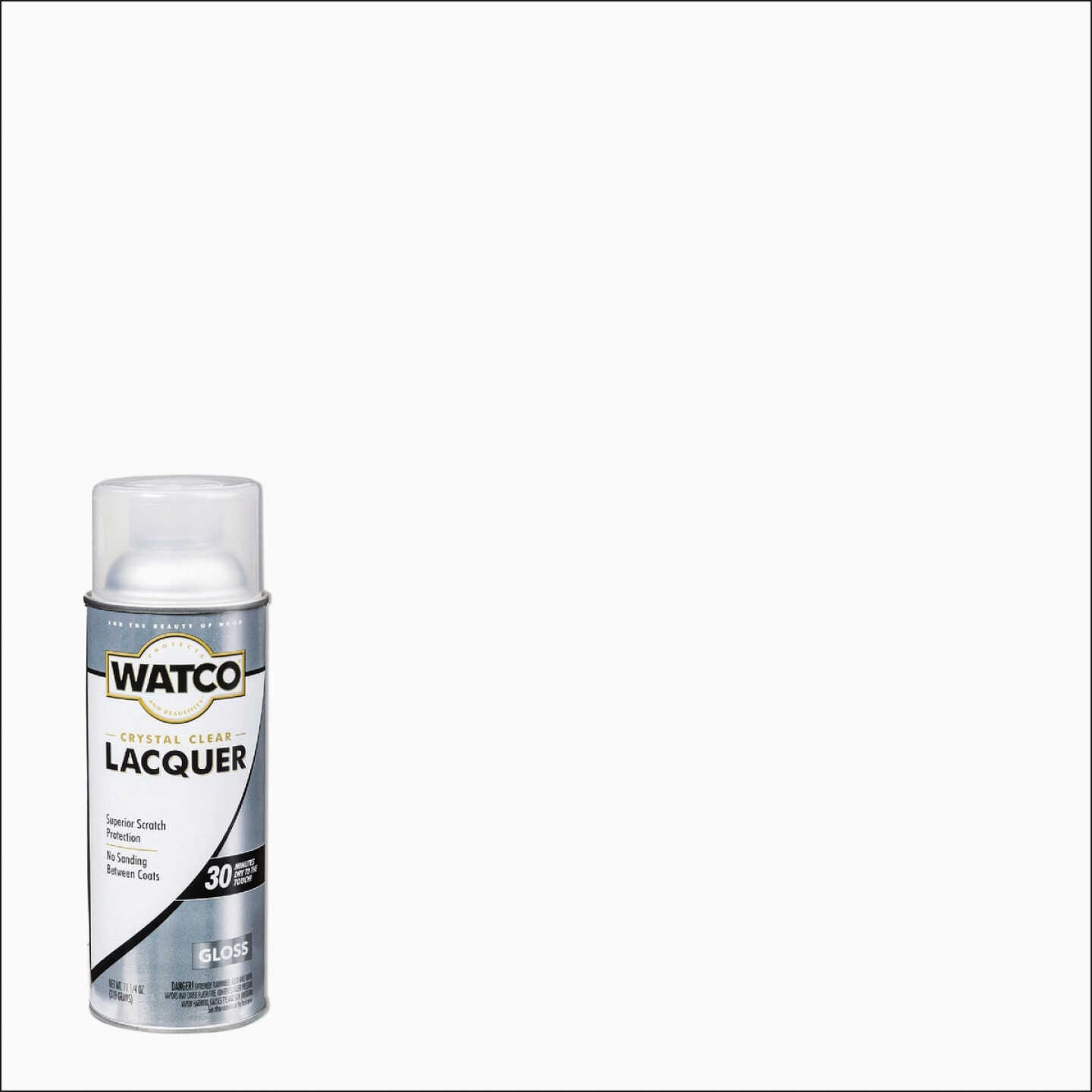 Watco 11.25 Oz. Clear Gloss Spray Lacquer Image 1