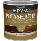 Minwax Polyshades 1/2 Pt. Satin Stain & Finish Polyurethane In 1-Step, Mission Oak Image 7