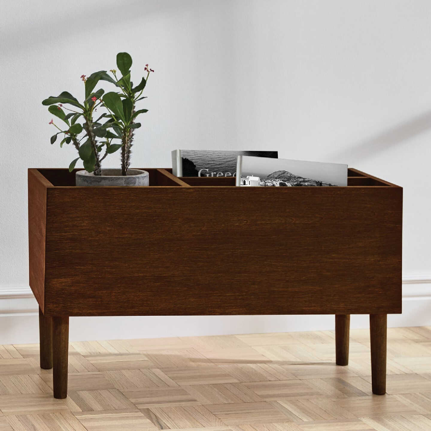 Minwax Polyshades 1/2 Pt. Satin Stain & Finish Polyurethane In 1-Step, Mission Oak Image 4