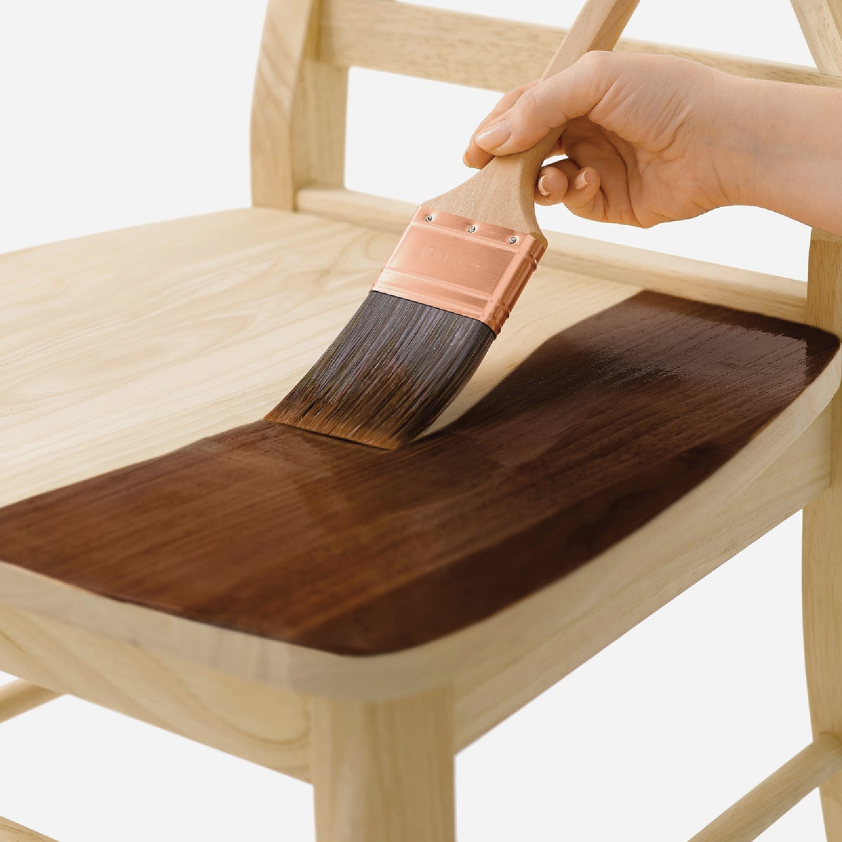 Minwax Polyshades 1 Qt. Satin Stain & Finish Polyurethane In 1-Step, Mission Oak Image 2