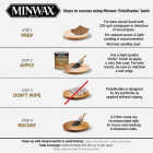 Minwax Polyshades 1 Qt. Satin Stain & Finish Polyurethane In 1-Step, Mission Oak Image 5