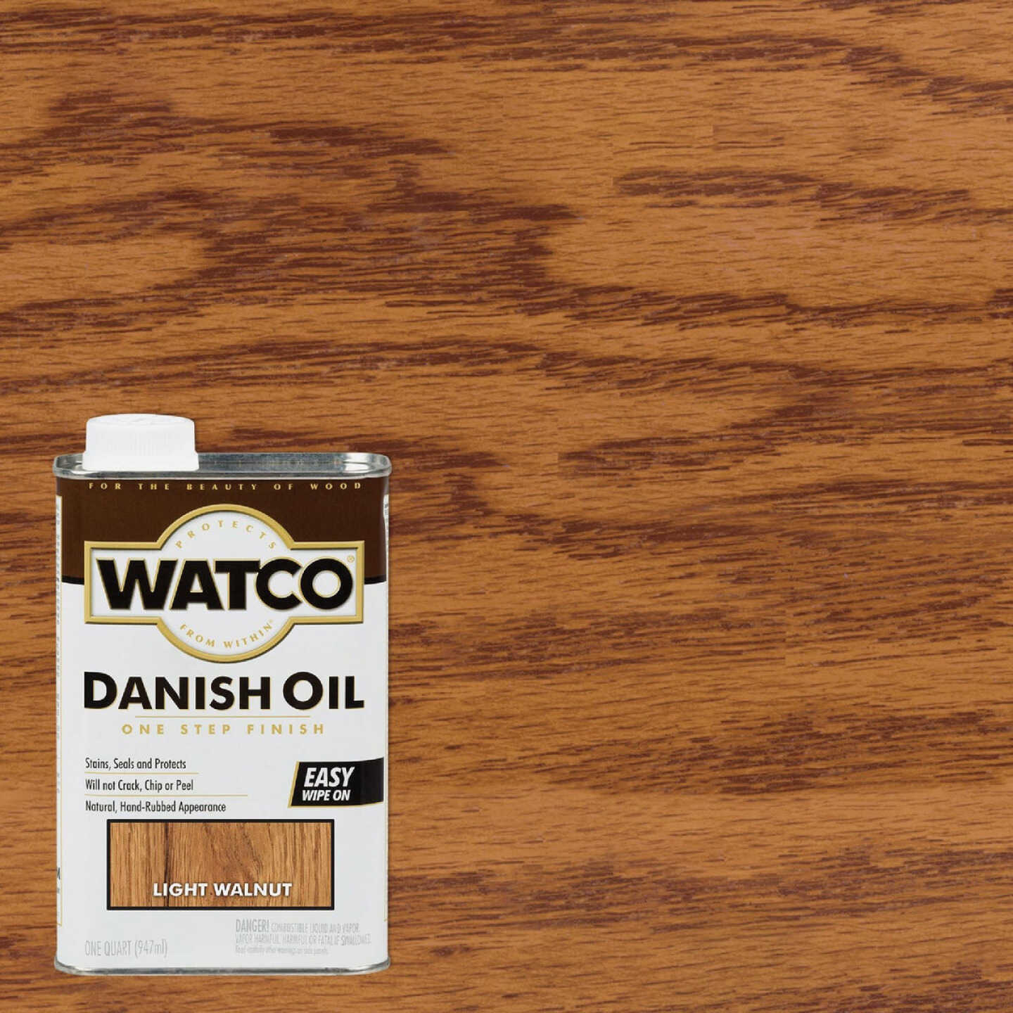 Watco Danish 1 Qt. Light Walnut Oil Finish Image 1