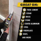 OSI Quad Max 9-1/2 Oz. Window, Door and Siding Polymer Sealant, Gray 567 Image 3