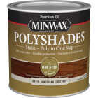 Minwax Polyshades 1/2 Pt. Satin Stain & Finish Polyurethane In 1-Step, American Chestnut Image 7