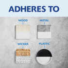 Rust-Oleum Painter's Touch 2X Ultra Cover Premium Latex Paint, White Semi-Gloss, 1 Qt. Image 3