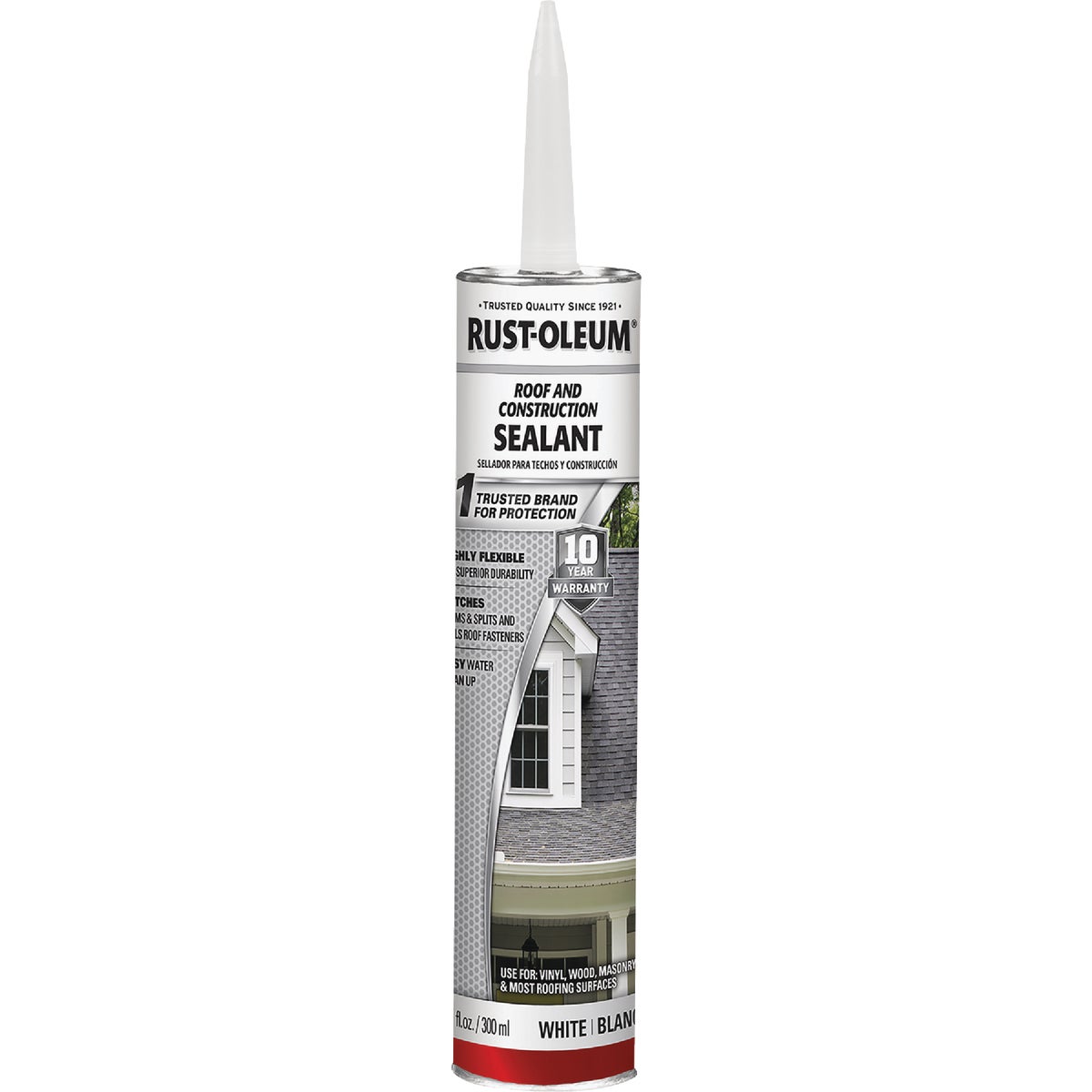 Rust-Oleum 10.1 Oz. White Roof and Construction Sealant Image 2