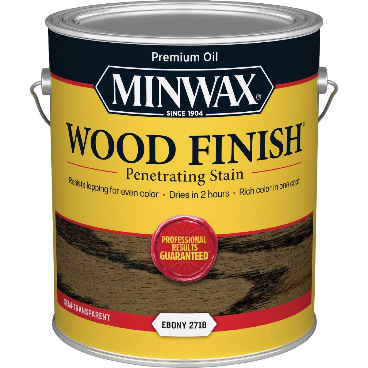 Minwax Wood Finish VOC Penetrating Stain, Ebony, 1 Gal. Image 7