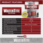 Zinsser WaterTite Professional Bright White Mold and Mildew-Proof Waterproofing Paint, 1 Gal. Image 3