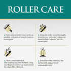 Best Look Premium 9 In. x 3/8 In. Woven Fabric Roller Cover Image 4