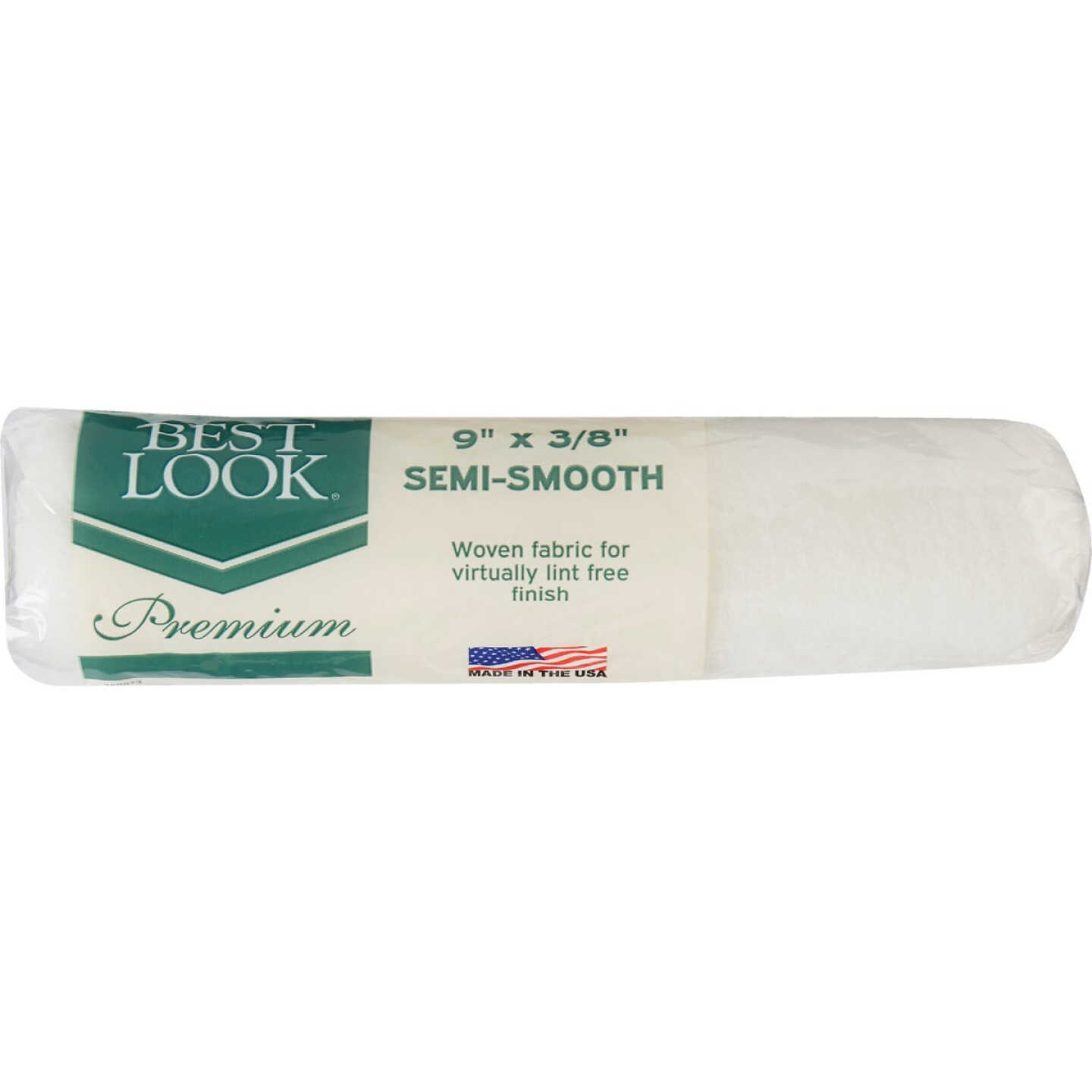 Best Look Premium 9 In. x 3/8 In. Woven Fabric Roller Cover Image 1