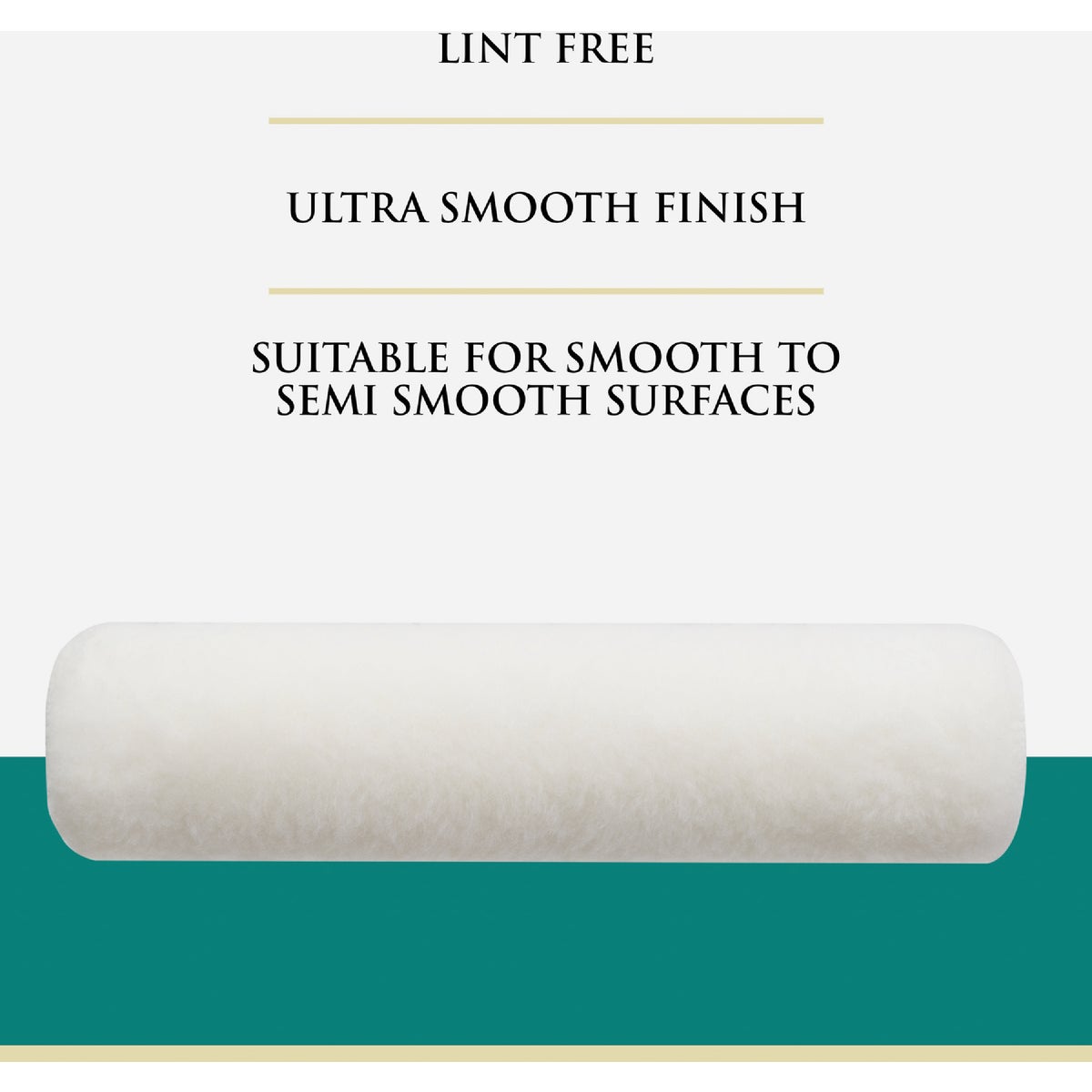 Best Look Premium 9 In. x 3/8 In. Woven Fabric Roller Cover Image 3