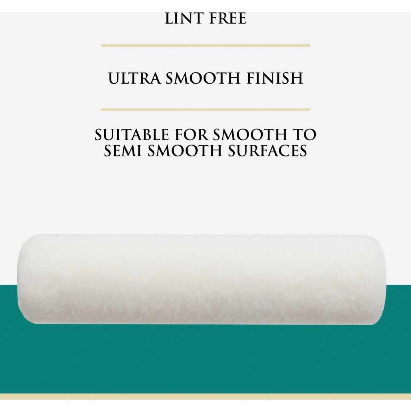 Best Look Premium 9 In. x 3/8 In. Woven Fabric Roller Cover Image 3