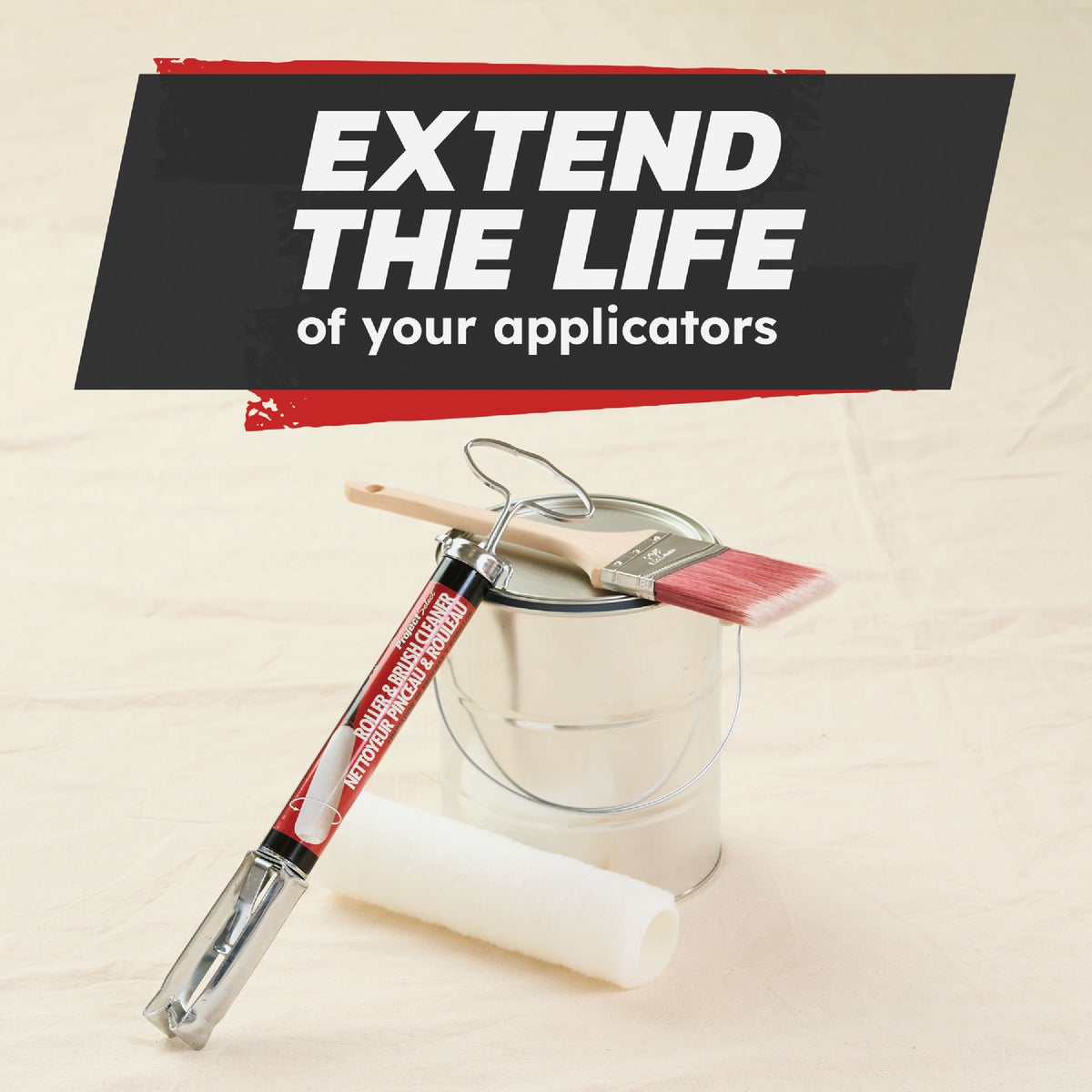 Linzer Project Select Spinning Paint Brush and Roller Cleaner Image 3