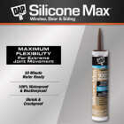 DAP Silicone Max 10 Oz. Brown Premium All Purpose 100% Silicone Sealant Image 2