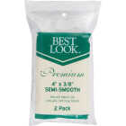 Best Look Premium 4 In. x 3/8 In. Mini Woven Fabric Roller Cover (2-Pack) Image 4