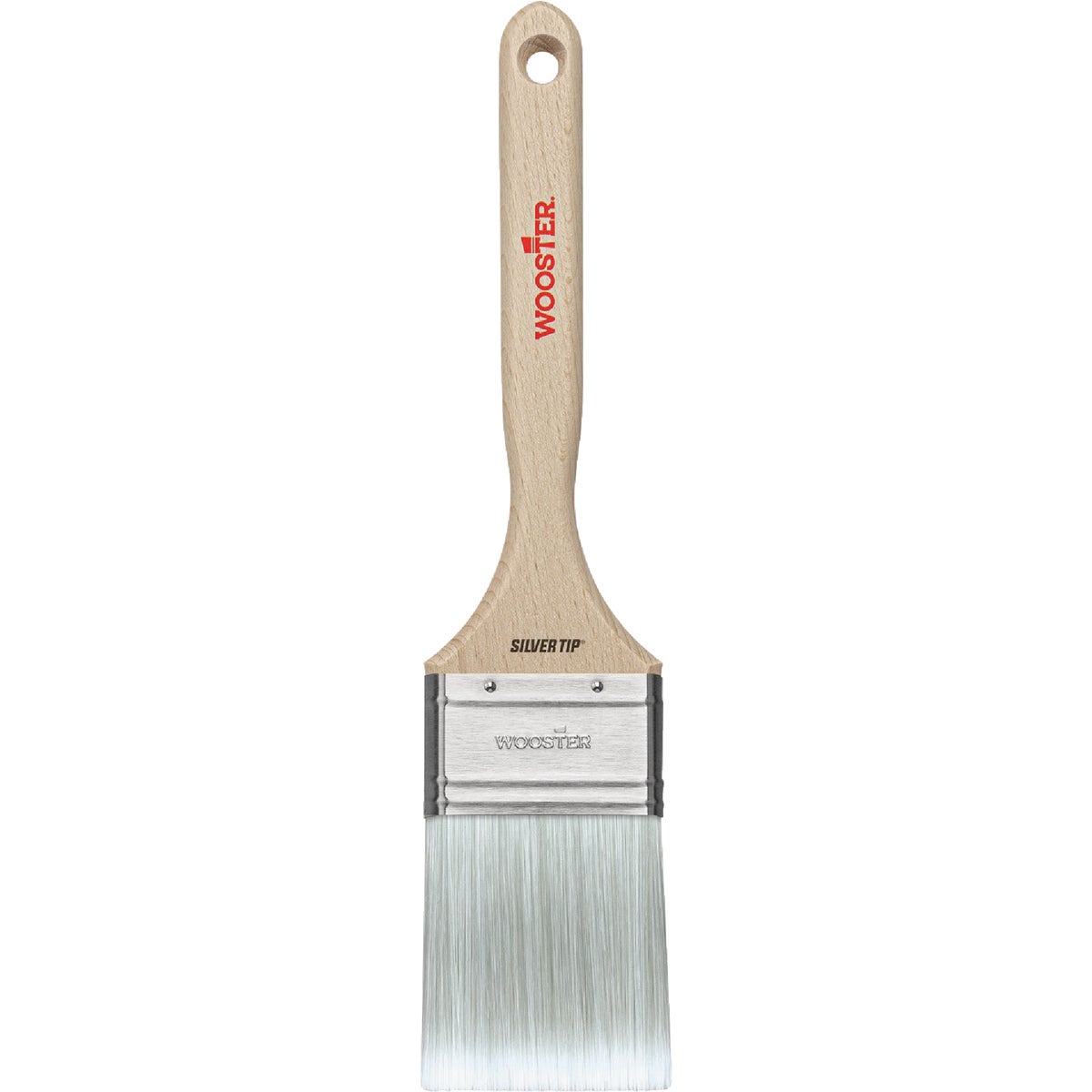 Wooster SILVER TIP 2-1/2 In. Chisel Trim Flat Sash Paint Brush Image 2