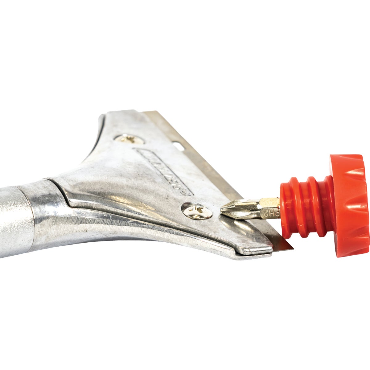 Warner 4 In. 2 Edge Scraper with Threaded Handle Image 2