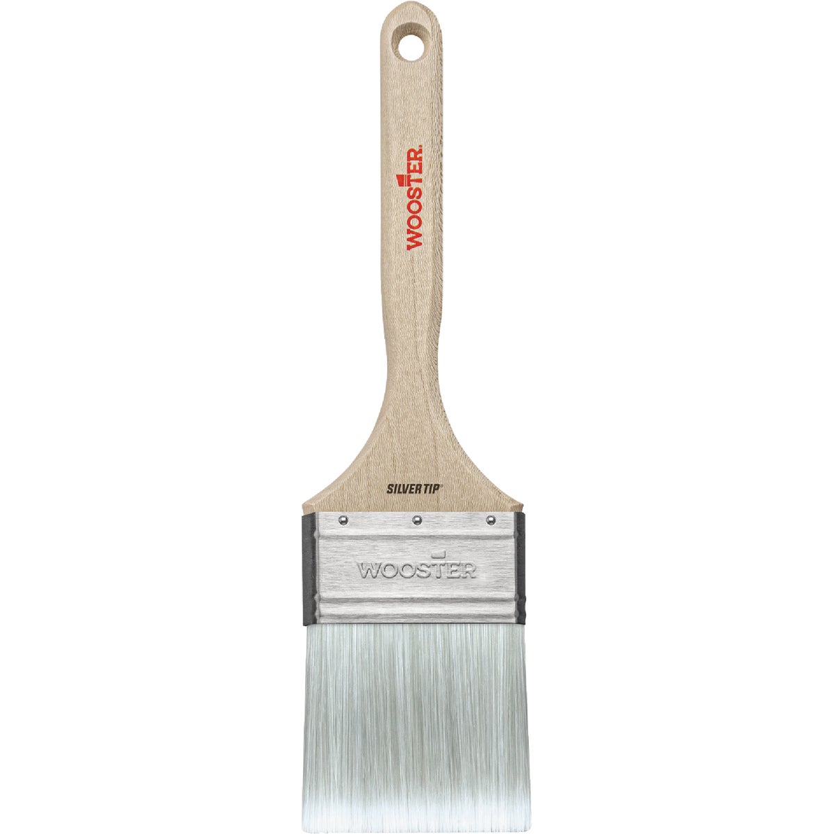 Wooster SILVER TIP 3 In. Chisel Trim Flat Sash Paint Brush Image 2