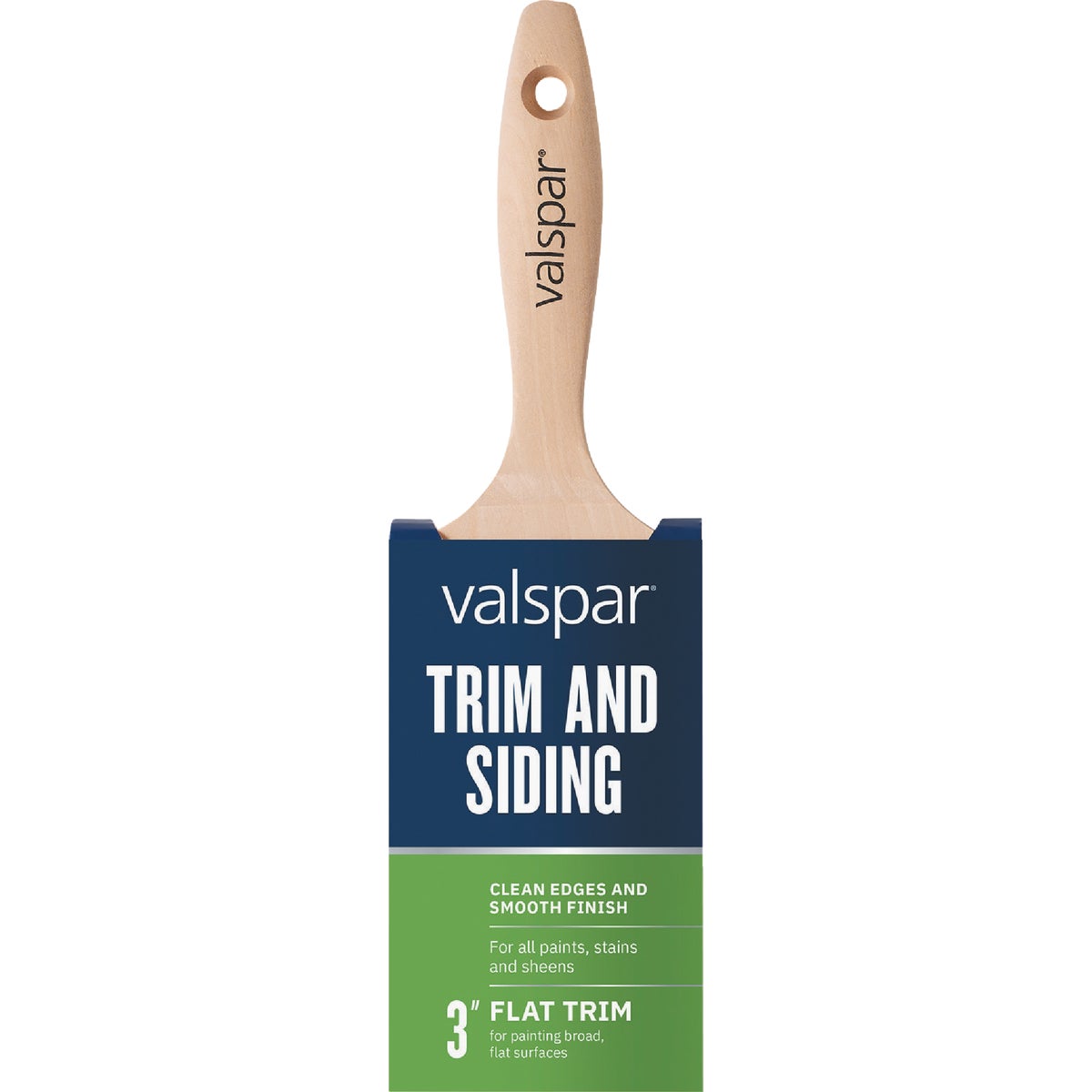 Valspar 3 In. Wall & Trim Flat Trim Brush Image 1