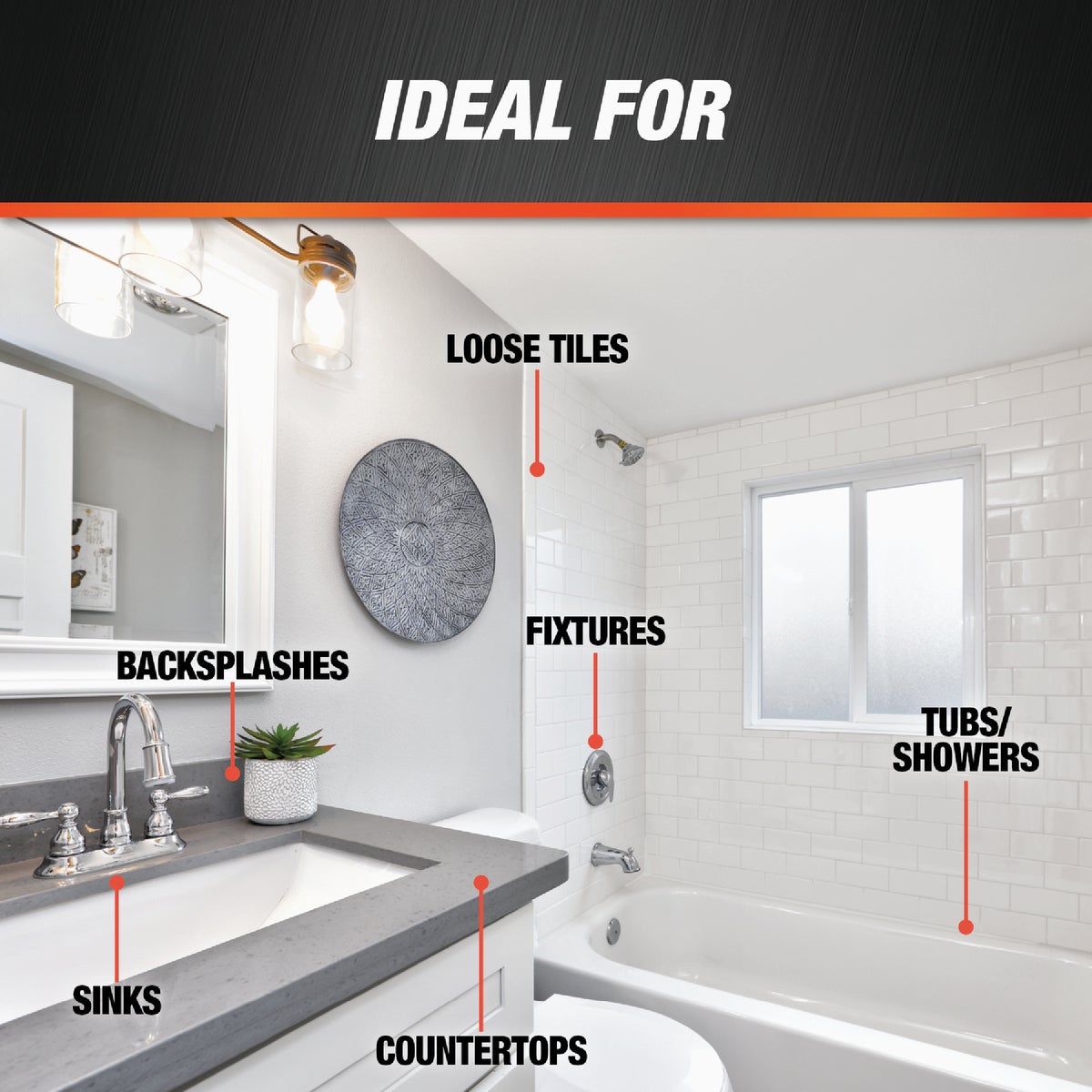 DAP 9.8 Oz. Kitchen And Bath 100% Silicone Sealant, Clear Image 4