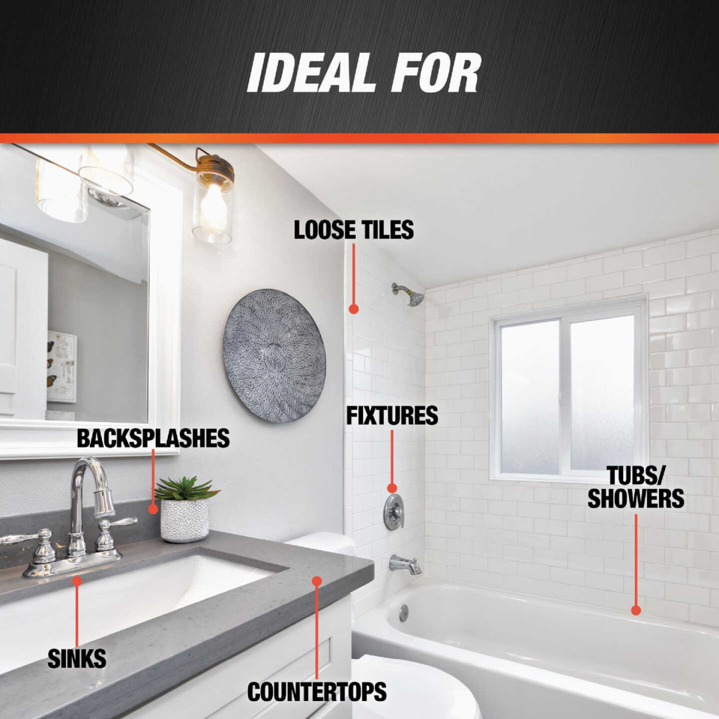 DAP 9.8 Oz. Kitchen And Bath 100% Silicone Sealant, Clear Image 4