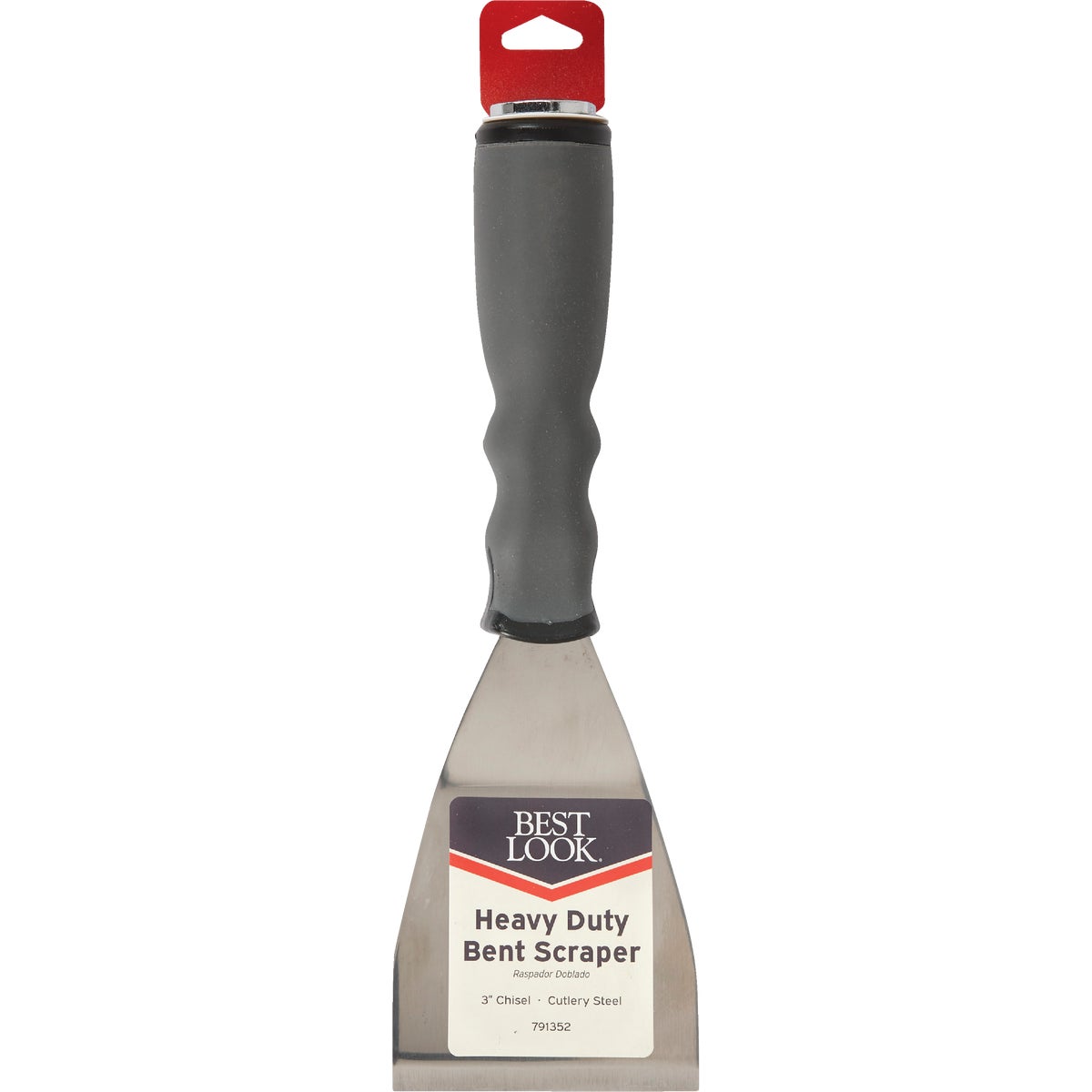 Best Look 3 In. Bent Scraper with Threaded Handle Image 2