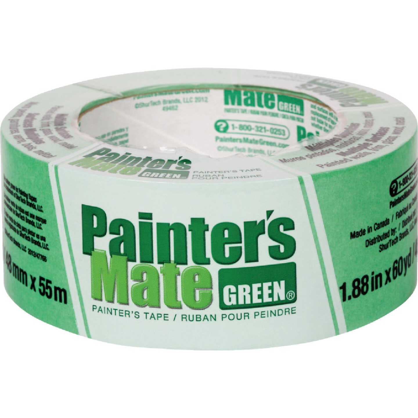 Painter's Mate Green 1.88 In. x 60 Yd. Masking Tape Image 1