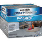 Rust-Oleum Epoxyshield 120 Oz. Satin Gray Basement Floor Coating Kit Image 1