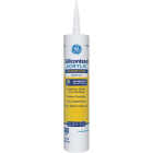 GE Siliconized Acrylic Painters Pro Quick Dry, White Sealant, 10 Oz. Cartridge Image 1