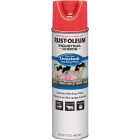 Rust-Oleum Industrial Choice 17 Oz. Fluorescent Red Livestock Marking Paint Image 1