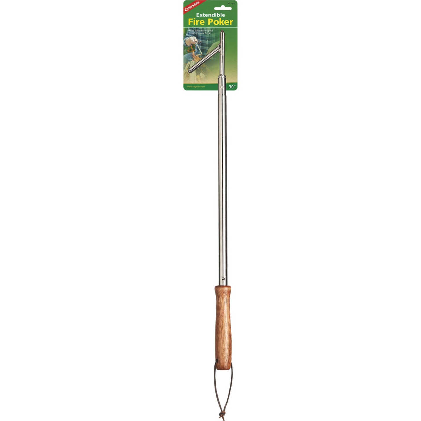 Coghlans 10 In. to 30 In. L. Extendable Fire Poker Image 1