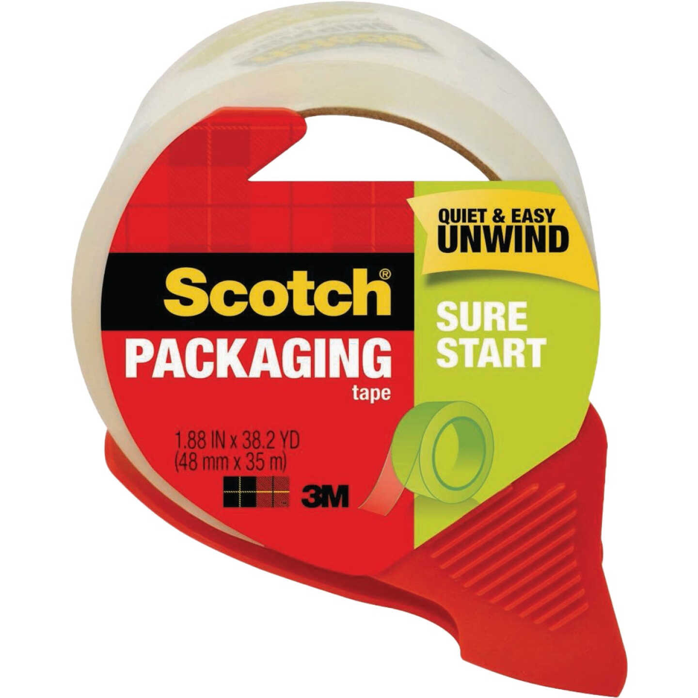 Scotch 1.88 In. x 38.2 Yd. Packaging Tape with Dispenser Image 1